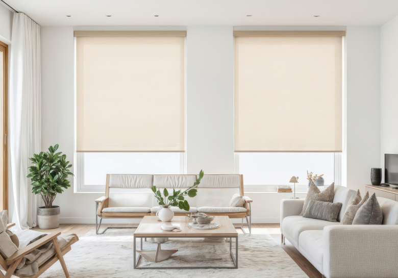 产品应用:客厅窗帘