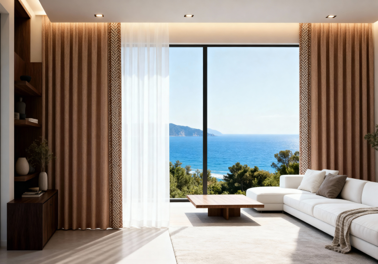 产品应用:酒店窗帘