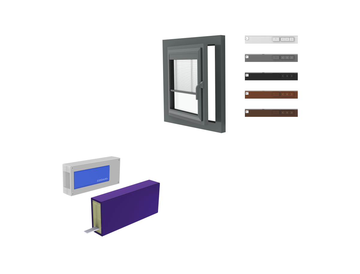 E19嵌入式百叶帘系统