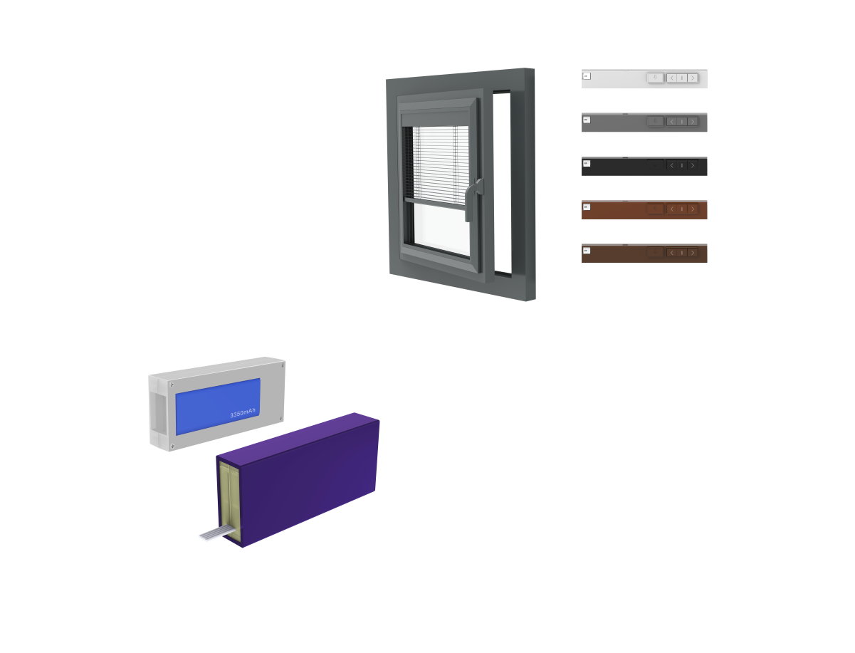 E19嵌入式百叶帘系统
